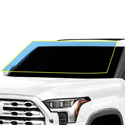 #ad Pre Cut For Toyota Tundra 2022 Front Windshield Protection Clear Bra Film $169.99