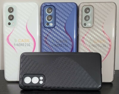 FLEXIBLE S-LINE SOFT GEL TPU BACK CASE PROTECTOR FOR OnePlus Nord 2 5G