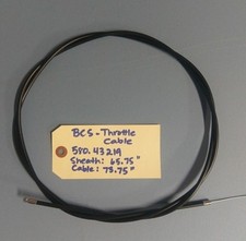 BCS Cavo Acceleratore 2 Ruote Trattore 58042219 Alcuni Modelli Motozappa:710 718 720 722