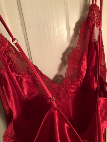 Short Stories Red Sexy Lingerie Size 20 Elegant Nightie - Picture 8 of 21