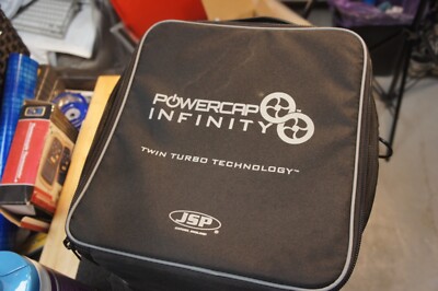 JSP Powercap Infinity Powered Atemschutzmaske TH3P TRAGETASCHE RUCKSACK UND HANDBUCH