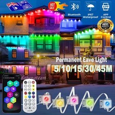 5M-45M Permanent Outdoor Lights RGBIC Eaves LED Lights Smart App/Remote Contronl