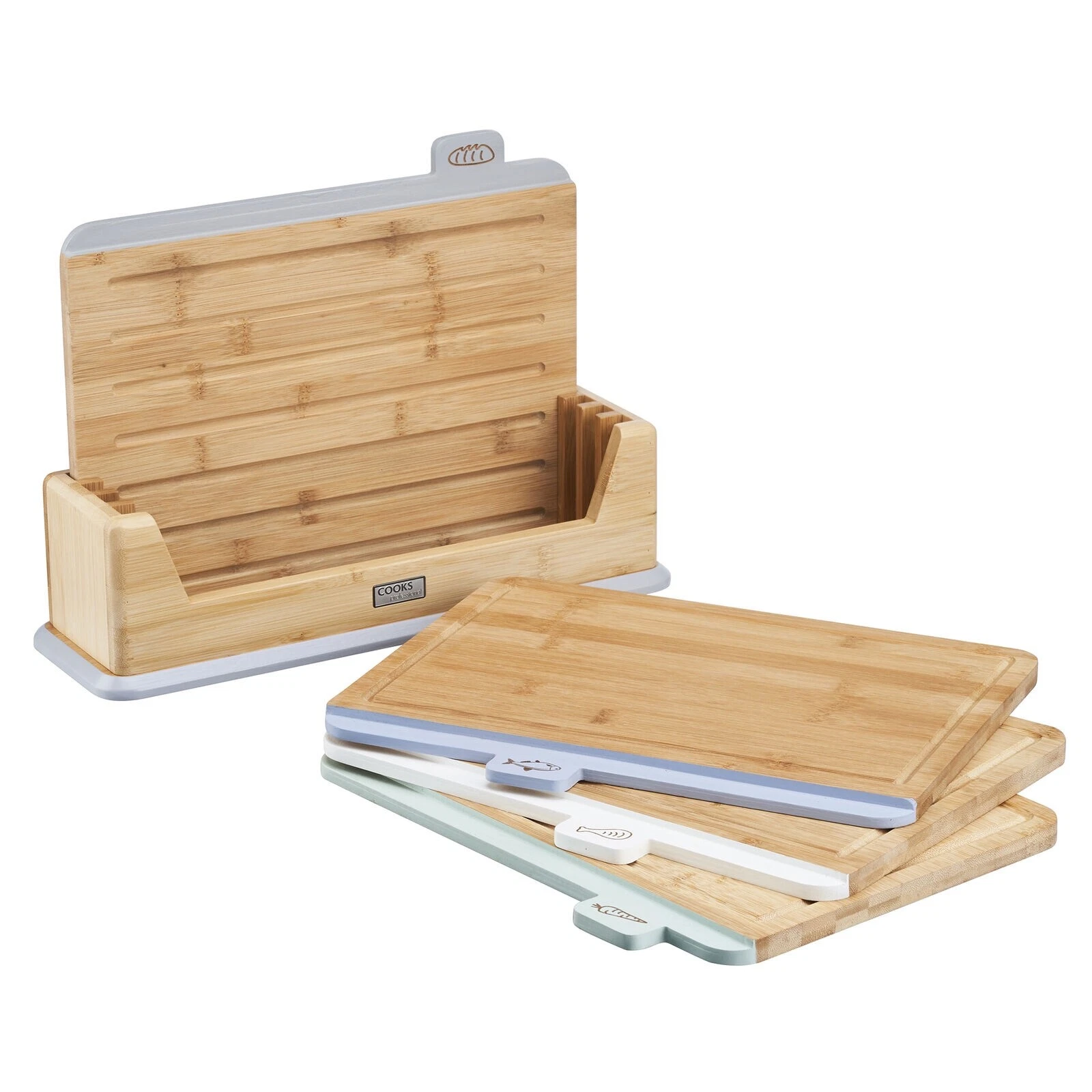 Cooks Professional Index Chopping Board Set | 4-Piece Bamboo | Durable and Easy
Opens in a new windo