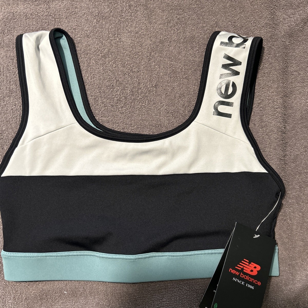 New Balance Sport Bra Small Fitted UK