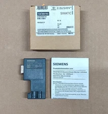 LOT OF 4 6ES7 972-0BA12-0XA0 SIEMENS PROFIBUS DP BUS CONNECTOR 6ES7972-0BA12-0X