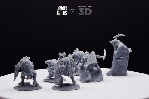 Beast Tamers Goblins of the cave Davale Games 3D Printed With High Quality Resin - 第 6/14 張圖片