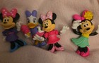 Lot Of 4 Disney Characters Figurine Toys. 3 Minnie Mouse And 1  Daisy Duck. — photo 1