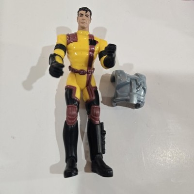 1997 Ian Malcolm 5'' Hasbro Yellow Action Figure Jurassic Park Chaos Effect