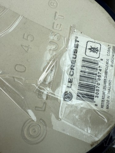 Le Creuset Petite Round Legumiers Casserole Pair Cobalt 5” Diameter READ MORE - Picture 6 of 7