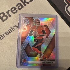 2025 Panini Mosaic Joe Burrow Silver Prizm
