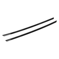 Eurowagens Glossy Schwarz Front StoßStangen Mesh Mittel Grill Zierleisten