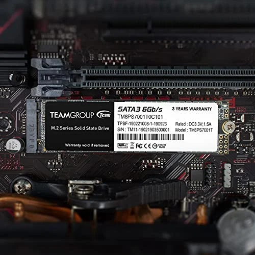 TEAMGROUP MS30 2TB SLC Cache 3D NAND TLC M.2 2280 SATA III TM8PS7002T0C101 - Image 3 of 4