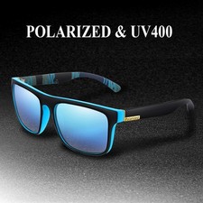 Square Polarized Sunglasses Men Women Outdoor Sports Driving Golfing