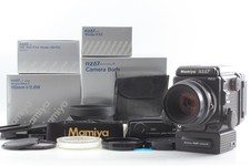  MINT Box Mamiya RZ67 Pro II Film Camera Z 110mm F2.8 W Lens 120 220 Back JAPAN