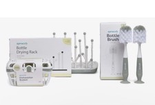 SPRUCELY Bottle Accessories Starter Kit - Sage Green /white
