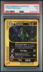 Tyranitar H28/H32 Aquapolis Holo Rare