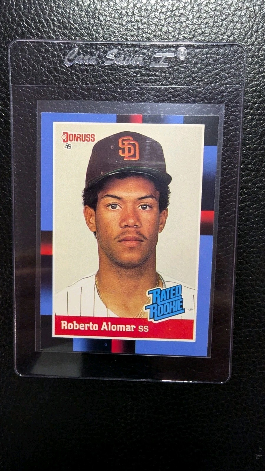 1988 DONRUSS #34 ROBERTO ALOMAR ROOKIE CARD RC SAN DIEGO PADRES HOF