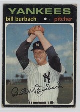1971 Topps High # Bill Burbach #683 6f8
