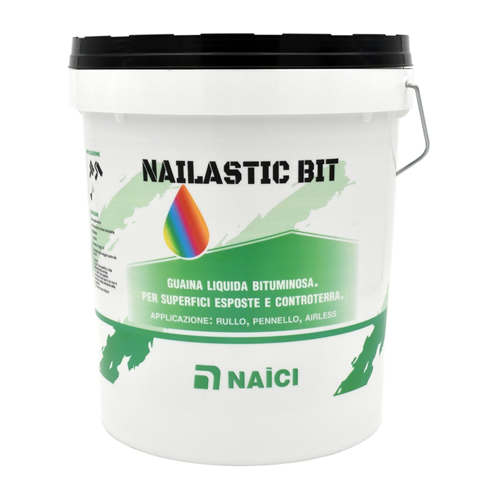 Naici NAILASTIC BIT guaina liquida impermeabilizzante bituminosa 20 KG