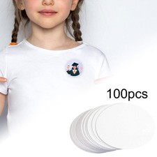 100x Button Badge Blank Papers 86mm DIY Craft Papers