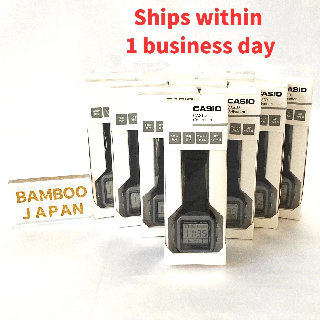 CASIO Collection STANDARD Watch W-221H-1AJF IN STOCK Ships in 24H