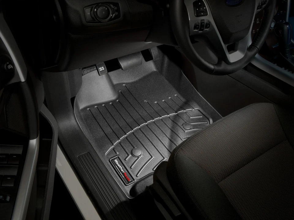 Forro de piso WeatherTech para Ford Edge 2011-2014 - primera fila, negro Foto 2 de 4