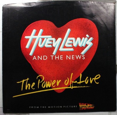 Picture Sleeve 45 Huey Lewis & The News - The Power Of Love / Bad Is Bad