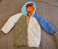 Next Winterjacke Jungen Gr.116 Bunt grau/grün/blau