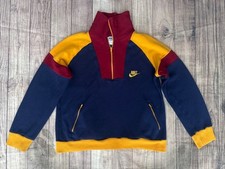 Vintage NIKE Sportswear Long Sleeve Pullover Sweatshirt Size Medium NICE