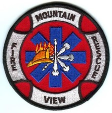 Mountain View Fire Rescue Department Patch Colorado CO v5