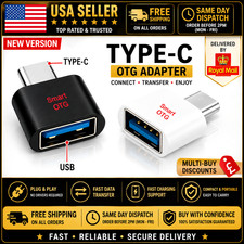 Type C to USB Adapter 3.0 USB-C 3.1 Male OTG, Female Data Connector Converter UK
