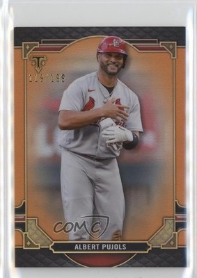 2022 Topps Triple Threads Amber 119/199 Albert Pujols #71 1bi0