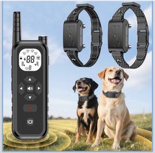 Wireless Dog Fence,Electric Fence for 2 Dogs 185 Days Standby Time Training