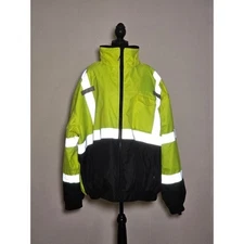 Radians SJ110B-3ZGS Hi-Vis Safety Jacket 3X – Class 3, Removable Fleece Liner