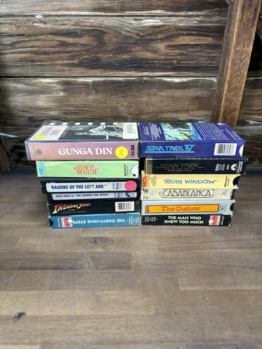 Lot Of 12 Betamax (beta) Movies