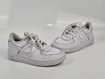 Nike Air Force 1 Low White Leather Sneakers US Size 11C