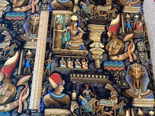 Michael Miller Egypt King Tut Cotton Fabric out of print by the yard