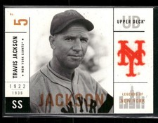 2001 Upper Deck Legends of New York #39 Travis Jackson