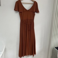Christy Dawn The Monarch Dress Clay Medium (12) Long Maxi Boho VGC