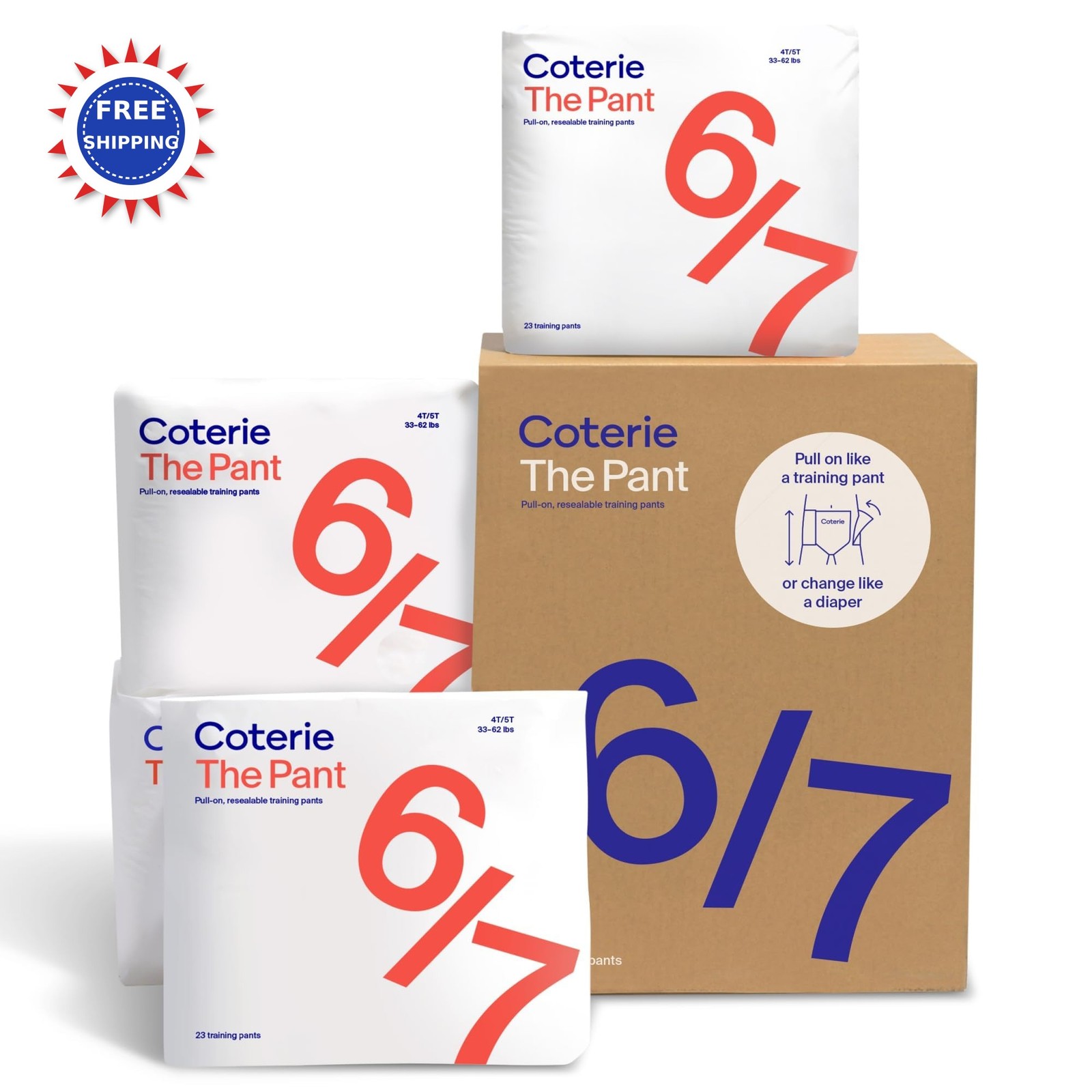 Pants Training 92 Count Sensitive Skin Overnight Leak Protec