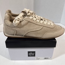 Dolce Vita Felsha Stone Suede Sneakers, Women's 8 NIB