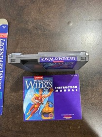 Legendary Wings Nintendo NES Complete CIB