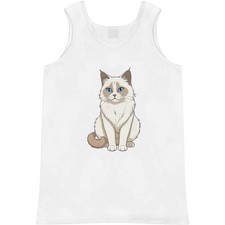 'Birman Cat' Adult Vest / Tank Top AV061132