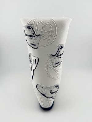 *NEW* TBC The Buck Club Golf Putter Head Cover Nike Air Max Shoes White RARE!!