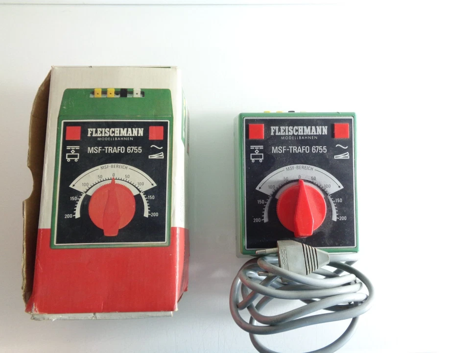 Fleischmann 6755 MSF Transformator 220 V 50/60Hz siehe Foto in OVP PK1826