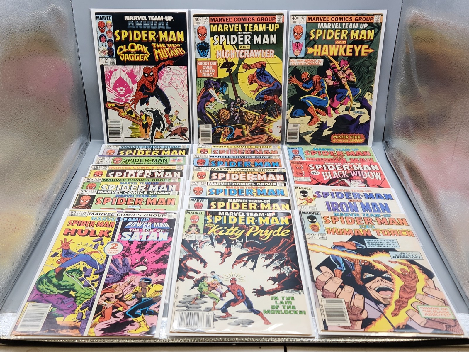 Marvel Team-Up #19 Marvel 1984 Super Heroes trading card — raw and PSA graded price guide