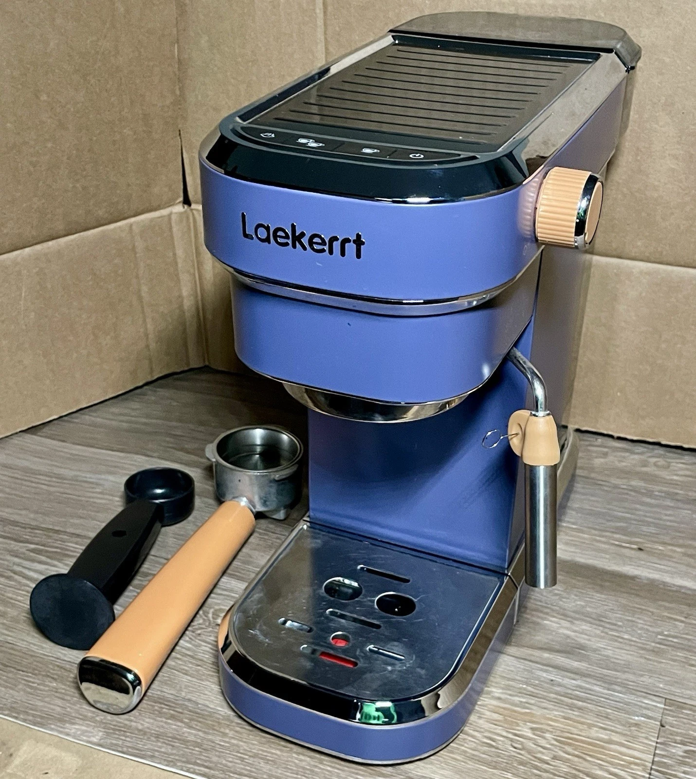 Laekerrt Espresso Machine 20 Bar CMEP01 with Milk Frother Steam