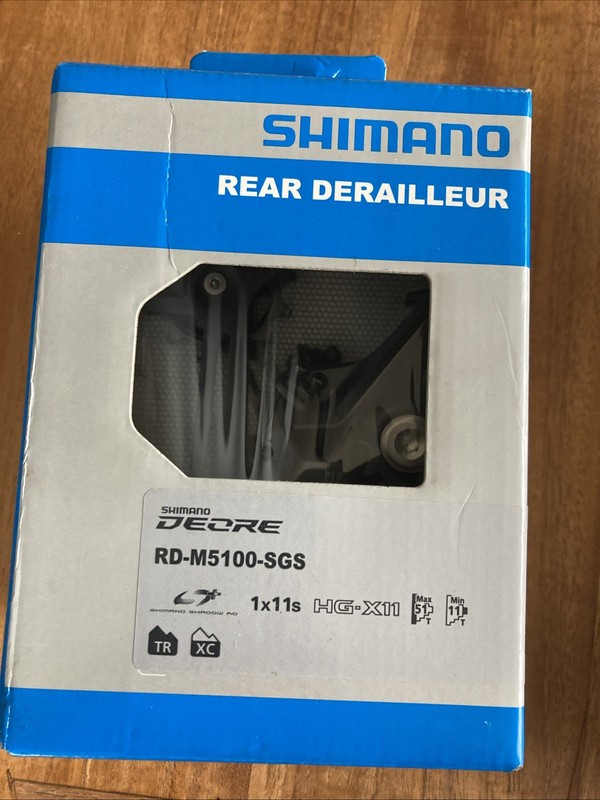 Shimano Deore 1x11 Rear Derailleur RD-M5100-SGS NEW
