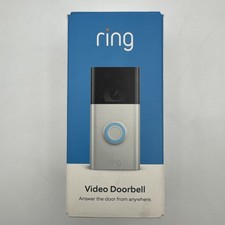Ring 1080p Wireless Video Doorbell - Satin Nickel