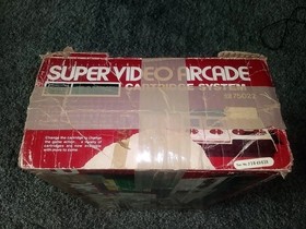 Sears Intellivision Super Video Arcade Console in Box + 18 Games Works See Pics 